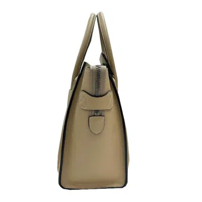 Pre-owned Celine Grayish Leather Handbag Tote Bag ()