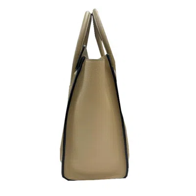 Pre-owned Celine Grayish Leather Handbag Tote Bag ()