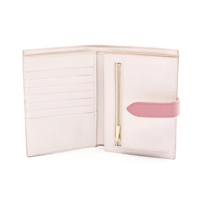 Pre-owned Celine Pink Leather Wallet (bi-fold) ()
