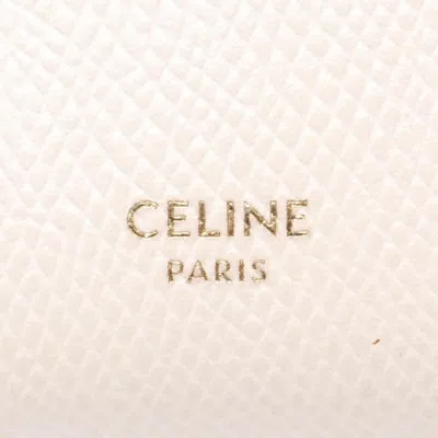 Pre-owned Celine Pink Leather Wallet (bi-fold) ()
