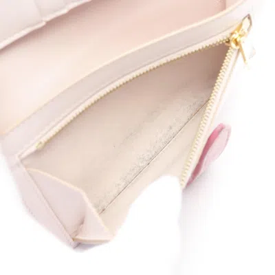 Pre-owned Celine Pink Leather Wallet (bi-fold) ()
