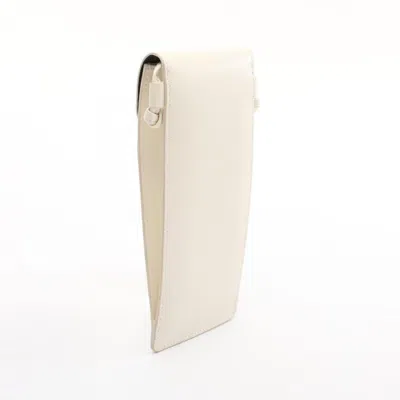 Pre-owned Celine White Leather Shoulder Bag ()