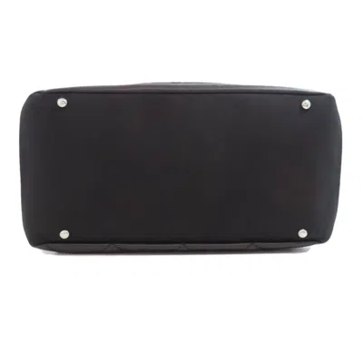 Pre-owned Chanel Black Coated Canvas Shoulder Bag ()