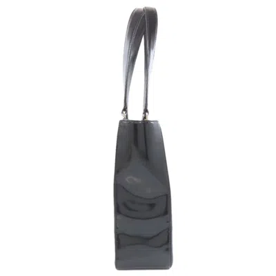 Pre-owned Chanel Chocolate Bar Black Tote Bag ()