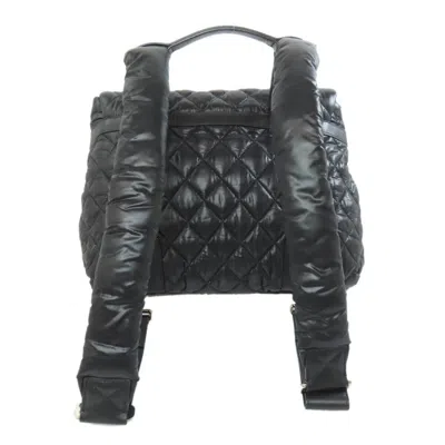 Pre-owned Chanel Coco Cocoon Black Nylon Backpack ()