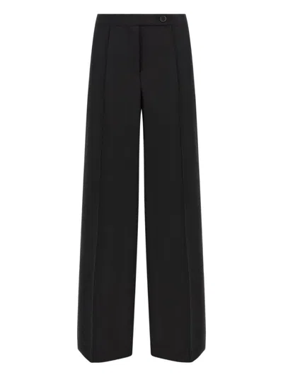 Pinko Trousers Blacks And Greys In Black