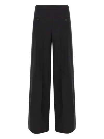 Pinko Trousers Blacks And Greys In Black