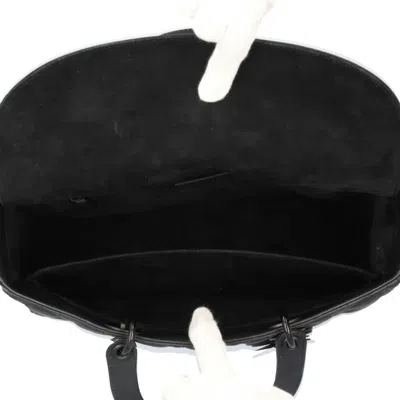 Pre-owned Dior Christian  Lady  Black Leather Shoulder Bag ()