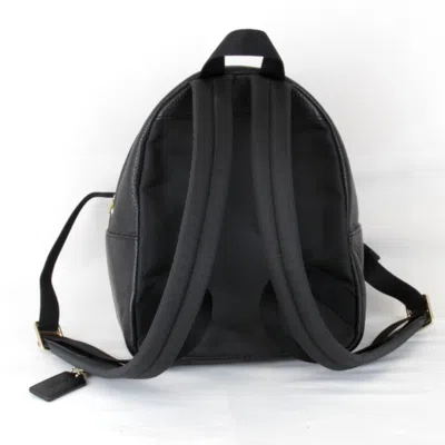 Pre-owned Coach Black Leather Backpack ()