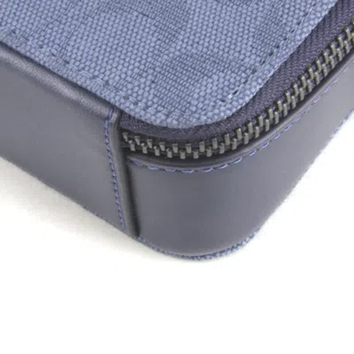 Pre-owned Coach Blue Canvas Shoulder Bag ()