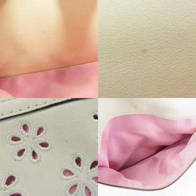 Pre-owned Coach White Leather Tote Bag ()