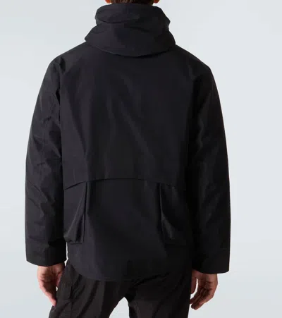 C.p. Company Outerwear Medium Jacket In Goretex Windstopper Clothing In Black
