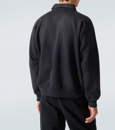 A.presse A. Presse Vintage Cotton Cardigan In Black