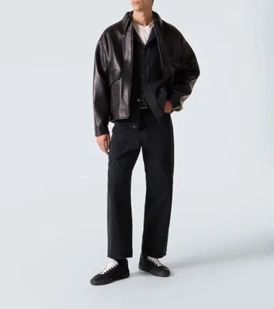 A.presse A. Presse Vintage Cotton Cardigan In Black