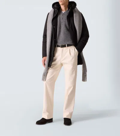 Herno Hooded Down Jacket In Black