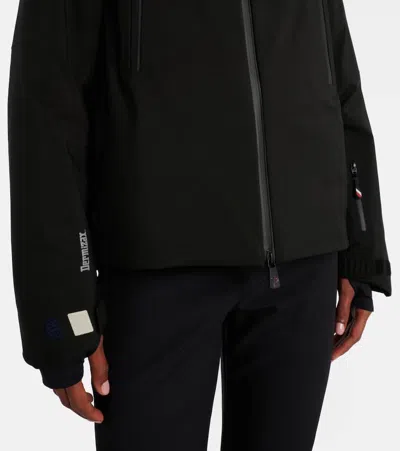 Moncler Chanavey Hooded Ski Jacket In Black