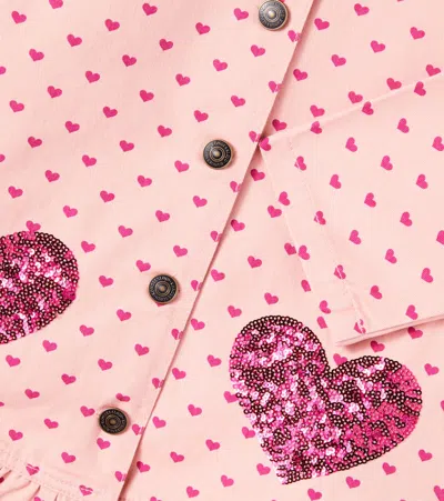 Konges Slojd Konges Sløjd Nola Sequined Ruffled Jacket In Multi