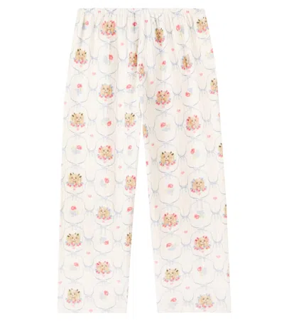 Konges Slojd Konges Sløjd Coco Printed Cotton Pants In Multi