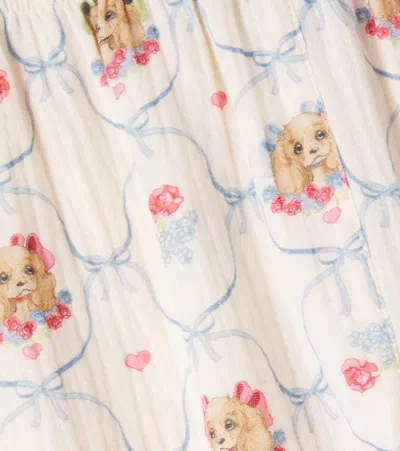 Konges Slojd Konges Sløjd Coco Printed Cotton Pants In Multi