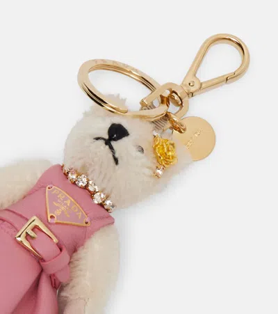Prada Teddy Bag Charm In Multi