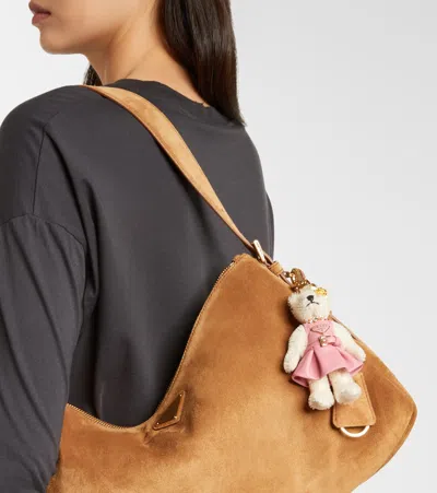 Prada Teddy Bag Charm In Multi