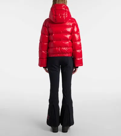 Perfect Moment Polar Flare Down Ski Jacket In Purple