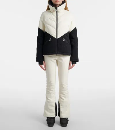 Perfect Moment High-waist Aurora Flare Ski Pant Xl In Animal Print