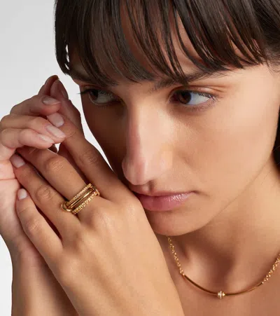 Spinelli Kilcollin Norah Ombré 18kt Gold Ring With Sapphires In Multi