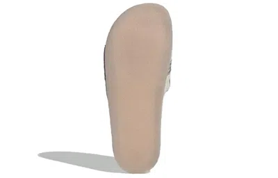 Adidas Originals Adidas Bristol Studio X Adilette Slide 'early Millennial Hip Hop' In Animal Print