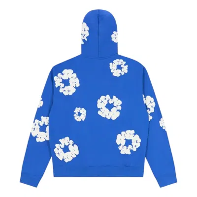 Denim Tears Cotton Wreath Zip Hoodie 'blue'