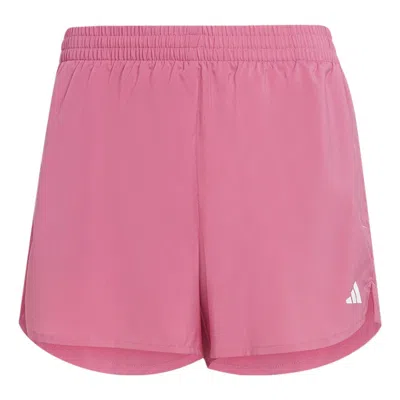 Adidas Originals (wmns) Adidas Aeroready Made For Training Minimal Shorts Asia Sizing 'pink'