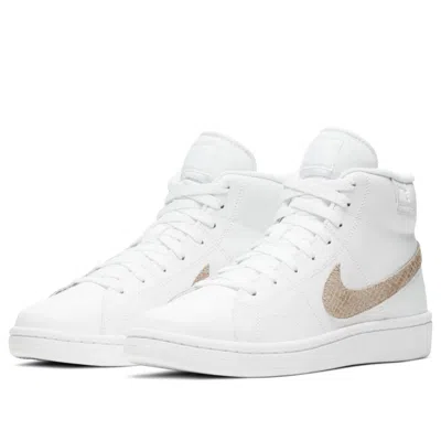 Nike (wmns)  Court Royale 2 Mid 'white Snakeskin Swoosh' In Multi