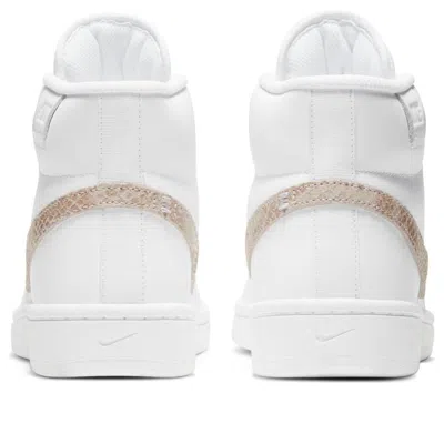 Nike (wmns)  Court Royale 2 Mid 'white Snakeskin Swoosh' In Multi