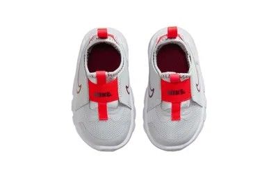 Nike (td)  Flex Runner 2 'light Smoke Team Red' In Gray