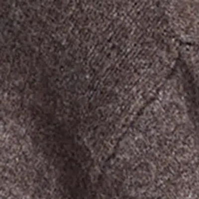 Kenneth Cole Crew Neck Button Up Cardigan In Brown