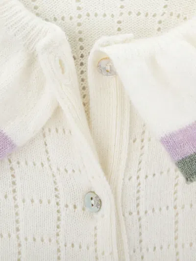 Knot Snowie Moon Bodysuit In White