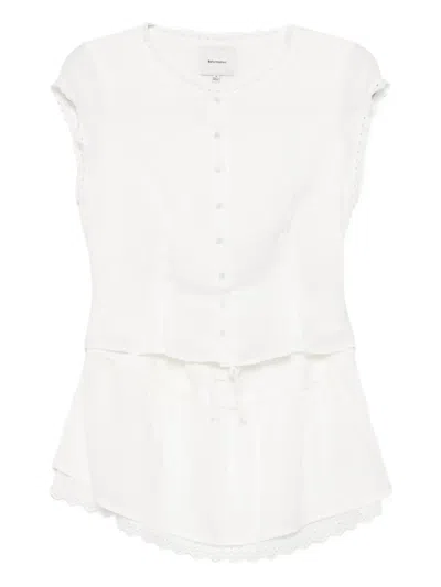 Reformation Valetta Two Piece In White