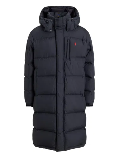 Polo Ralph Lauren Hooded Insulated Bomber Coat In Multi