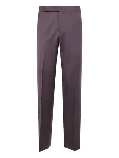 Lardini Drop Regular Trousers In Brown