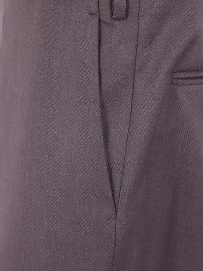 Lardini Drop Regular Trousers In Brown