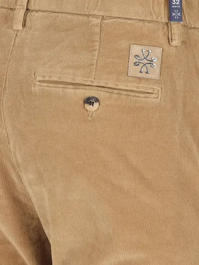 Jacob Cohen Five-pocket Corduroy Trousers In Brown