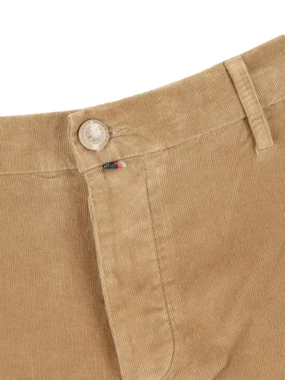 Jacob Cohen Five-pocket Corduroy Trousers In Brown