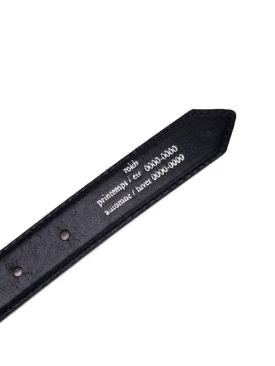 Rokh Multiple-buckle Belt In Black