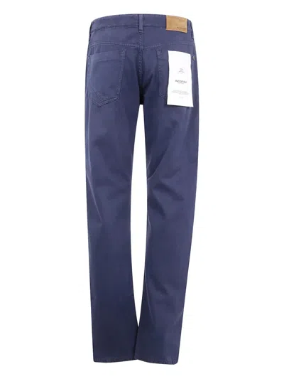 Incotex Five-pocket Trousers In Blue