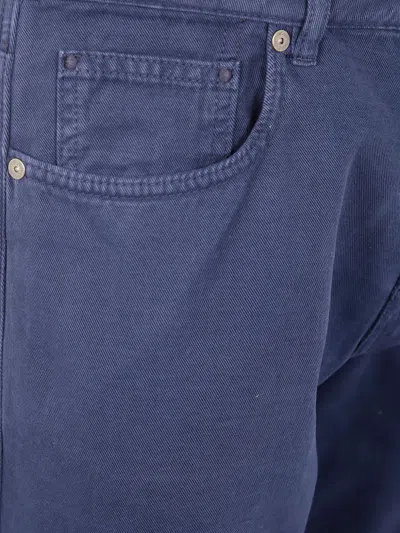 Incotex Five-pocket Trousers In Blue