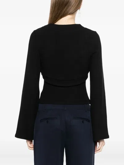 Reformation Chloe Top In Black