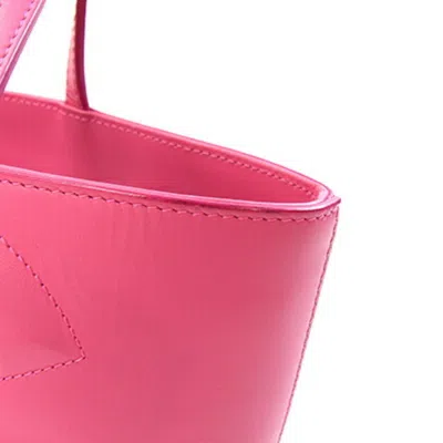 Pre-owned Dolce & Gabbana Pink Leather Tote Bag ()