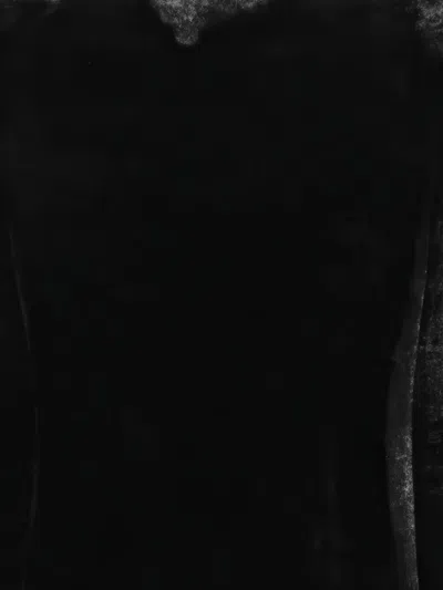 Rotate Birger Christensen Train-detail Dress In Black