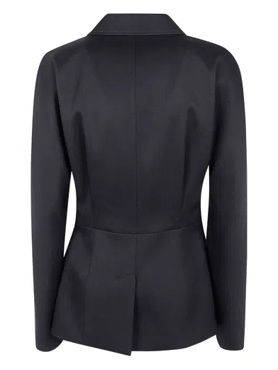 Lanvin Single-breasted Tailored Jacket Clothing In Black