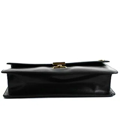 Pre-owned Dunhill Beige Black Leather Clutch Bag () In Multi